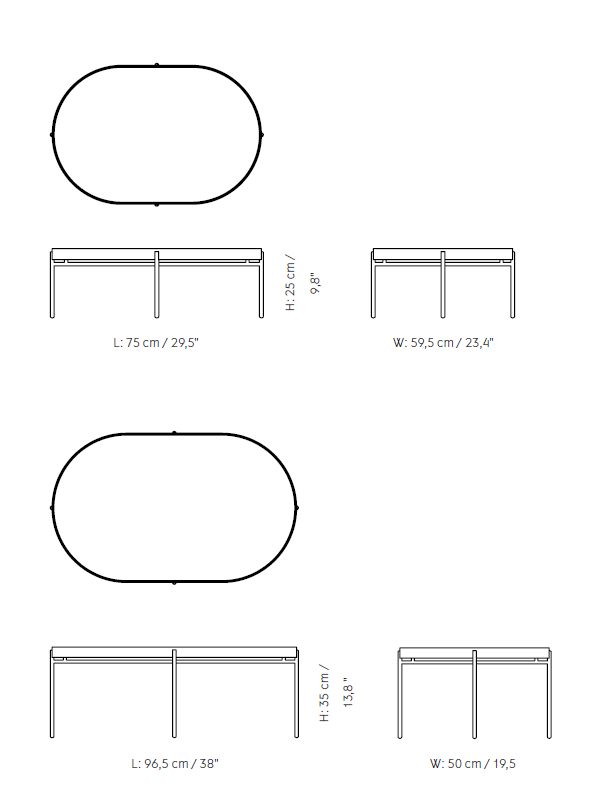 Audo Copenhagen NoNo Table