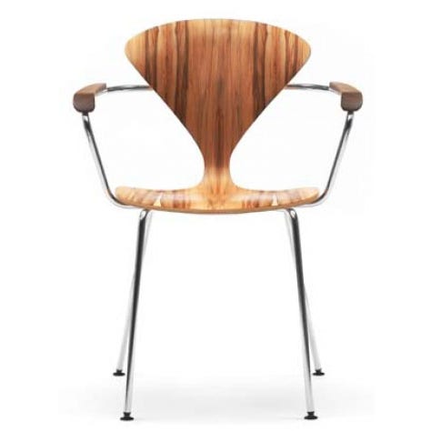 Cherner Metal Base Armchair