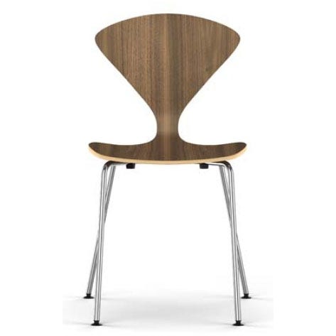 Cherner Metal Base Side Chair