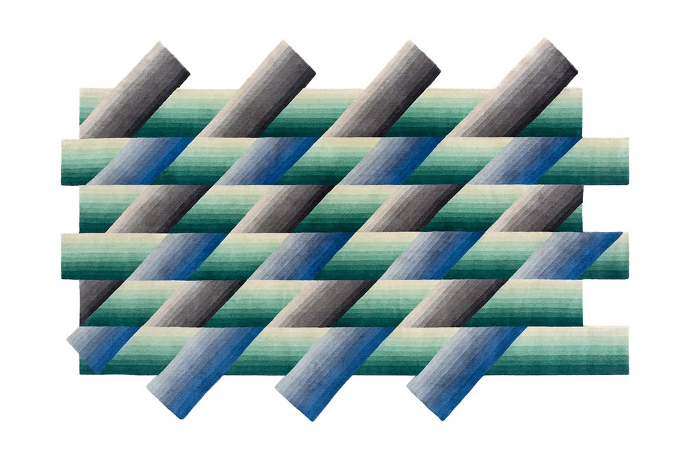 GAN Hand Knotted Mirage Rug