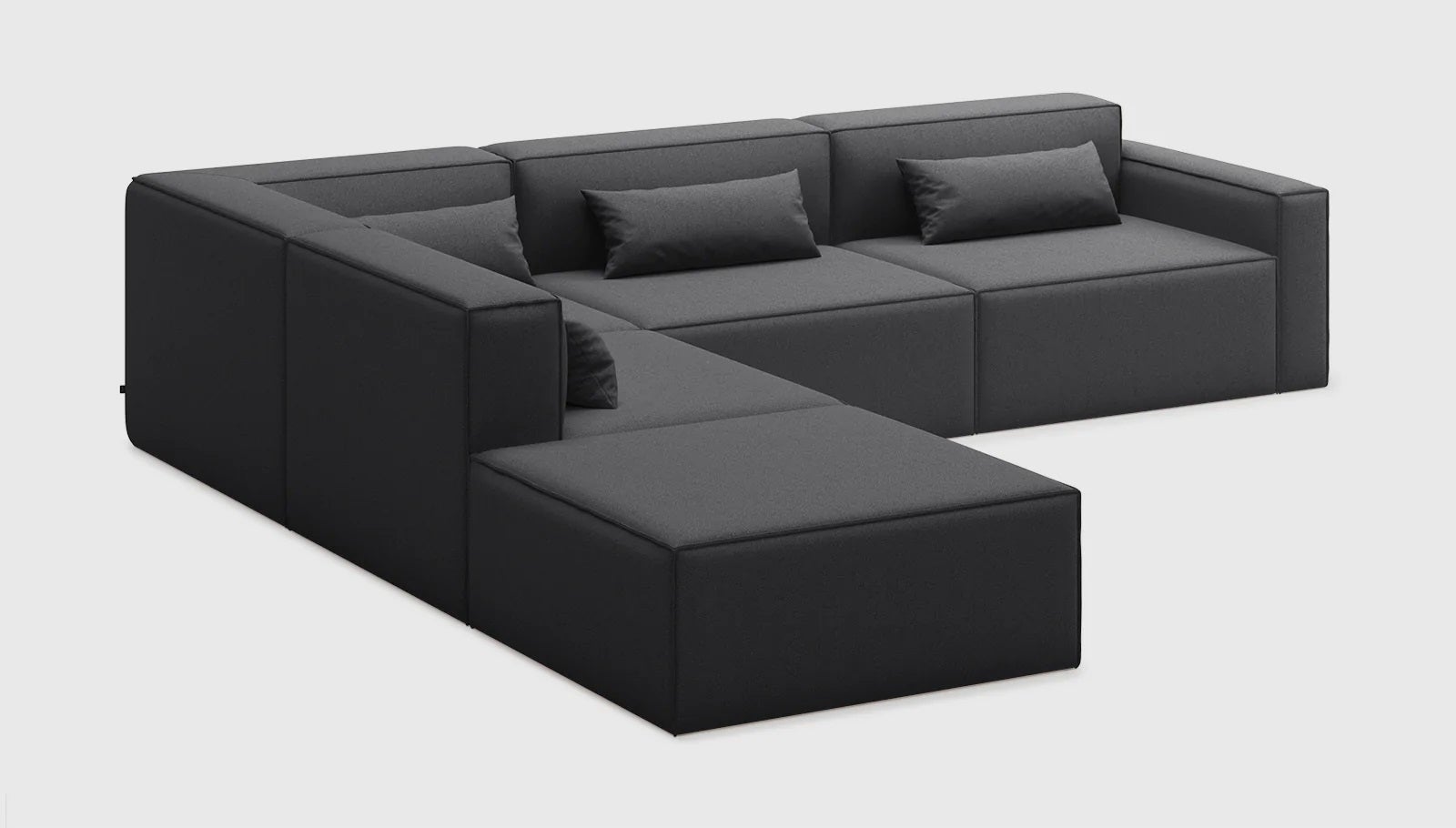 Gus* Modern Mix 5-Piece Sectional