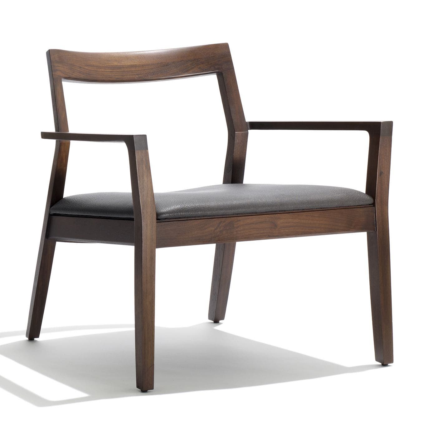 Knoll Marc Krusin Lounge Chair With Arms Upholstered