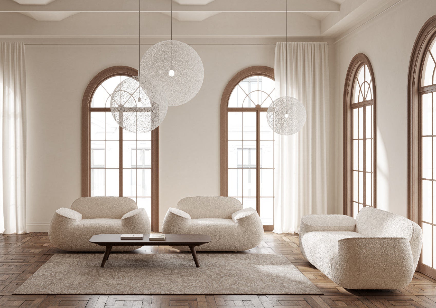 Moooi Big George Double Seater Sofa