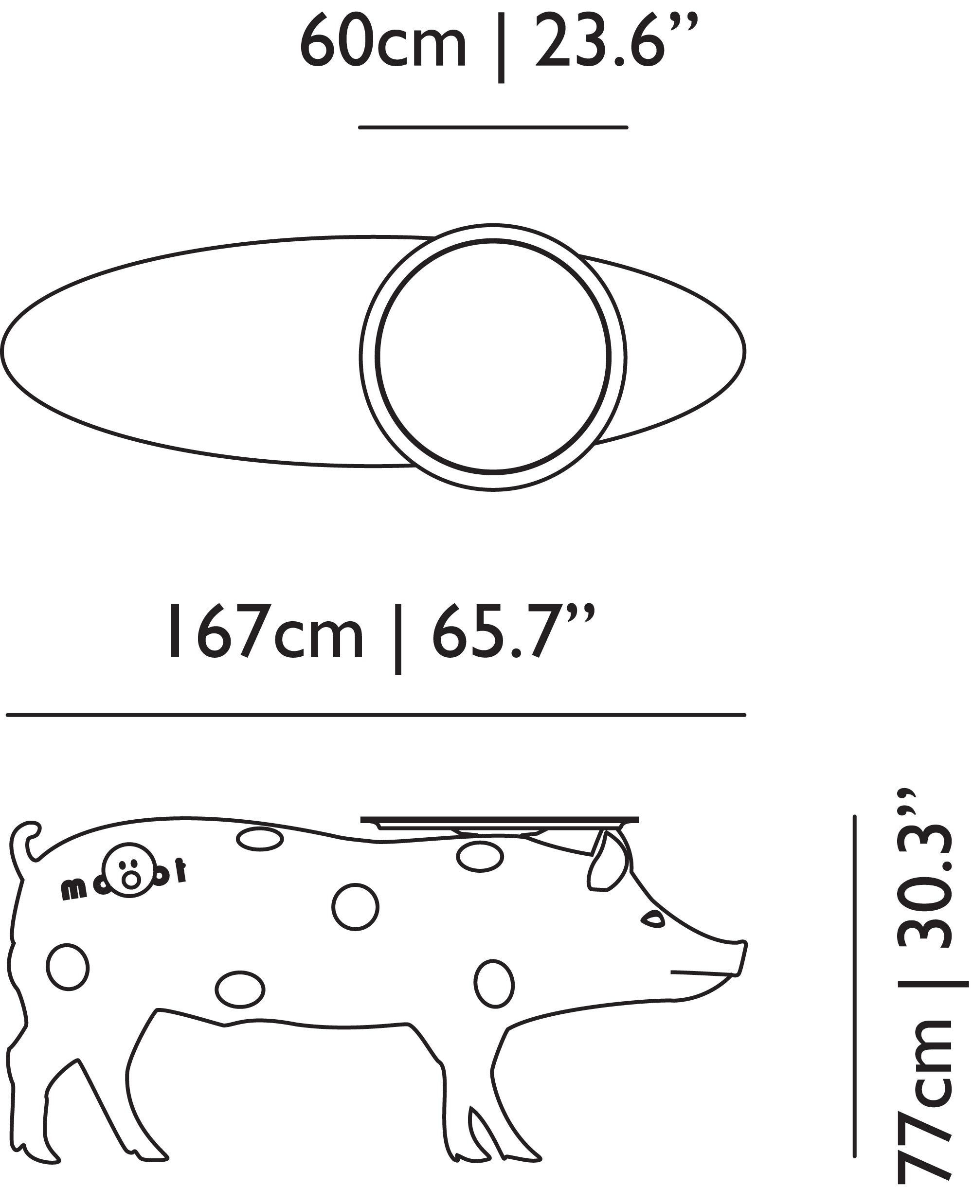 Moooi Pig Table