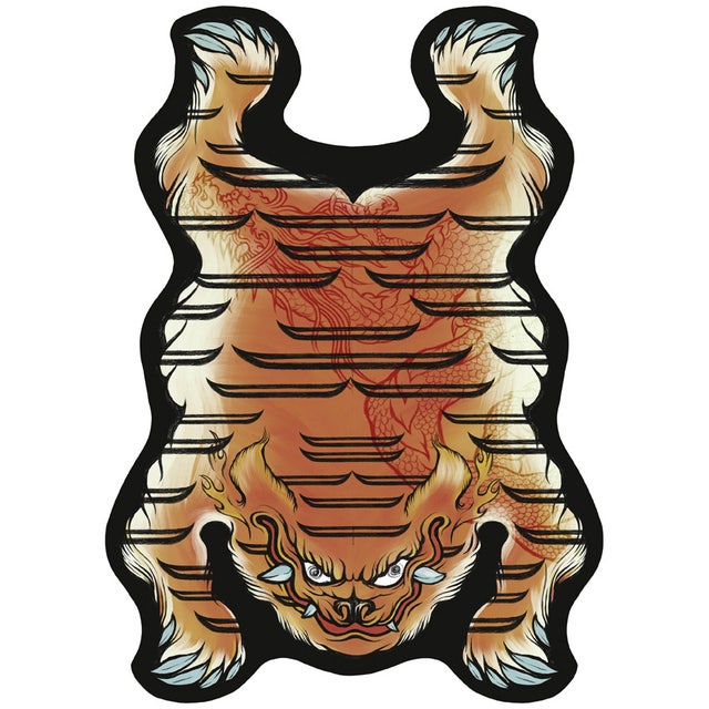 Moooi Re-cut Tiger from Tibet Carpet