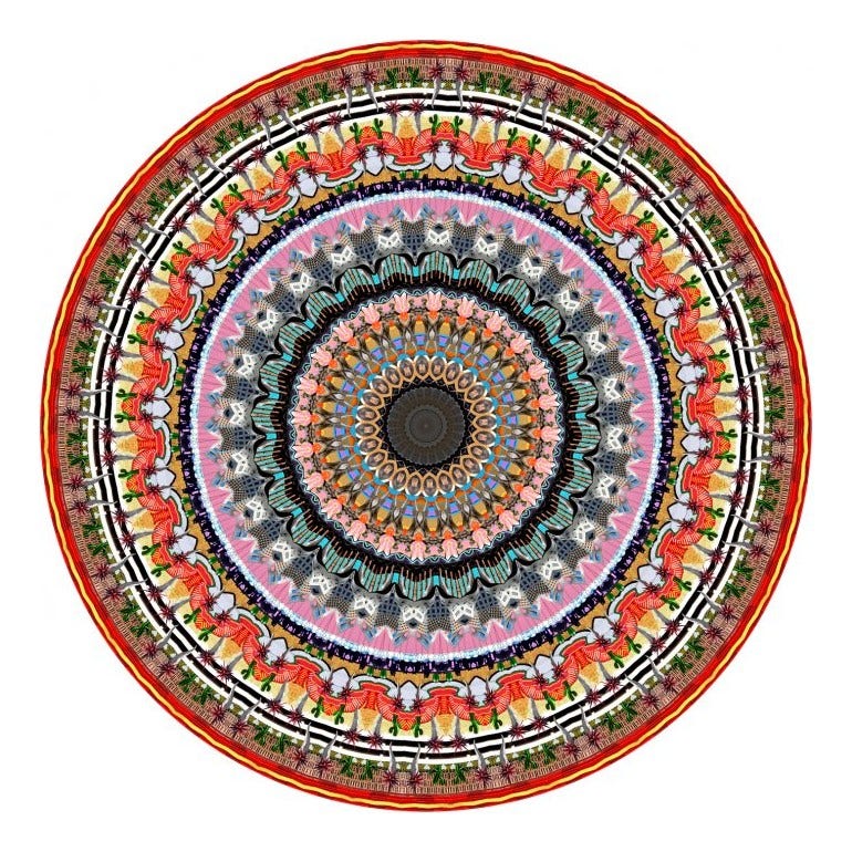 Moooi Urban Mandala Las Vegas Carpet