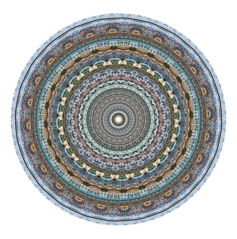 Moooi Urban Mandala Minneapolis Carpet