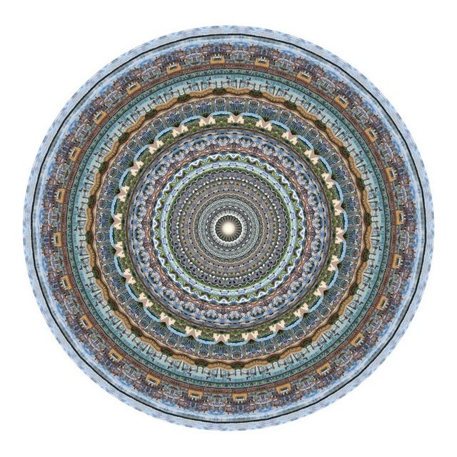 Moooi Urban Mandala Minneapolis Carpet