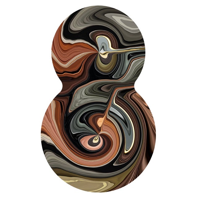 Moooi Liquid Layers Agate Organic Carpet