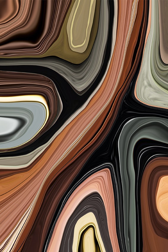 Moooi Liquid Layers Rectangle Carpet