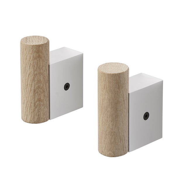 Muuto Attach Coat Hooks (Set of 2)