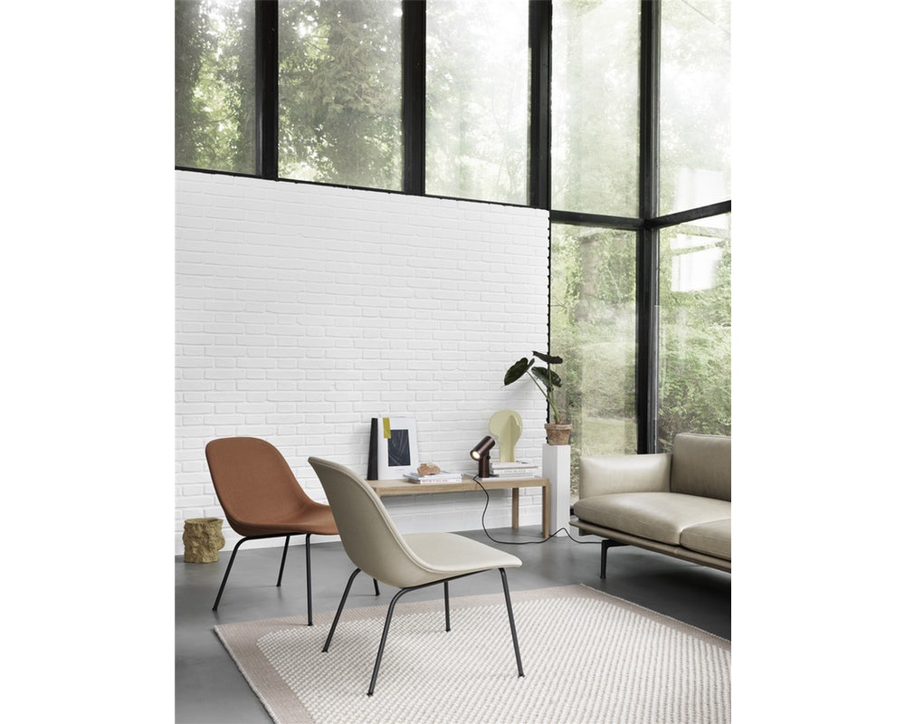 Muuto Fiber Tube Base Lounge Chair - Main Image
