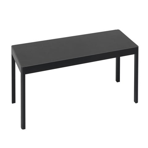 CLEARANCE Muuto Workshop Coffee Table, 120x43cm, Black Linoleum/Black