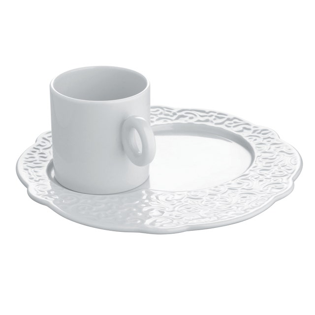 Alessi MW01/94 Dressed Breakfast Plate (Priced Each, Sold in Sets of 4)