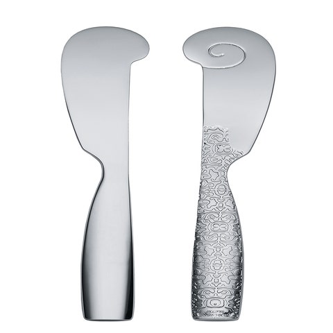 Alessi MW03/37 Dressed Butter Knife (Priced Each, Sold in Sets of 6)