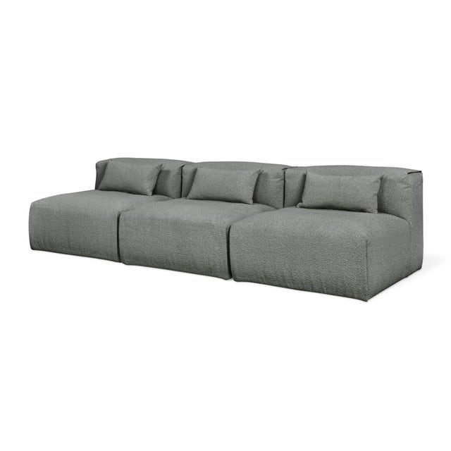 Gus* Modern Nest Modular 3-PC Armless Sofa