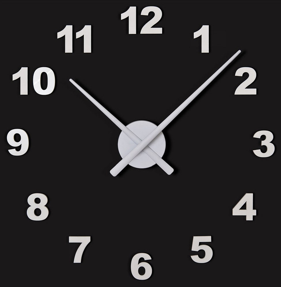 Nomon OJ Numbers Wall Clock