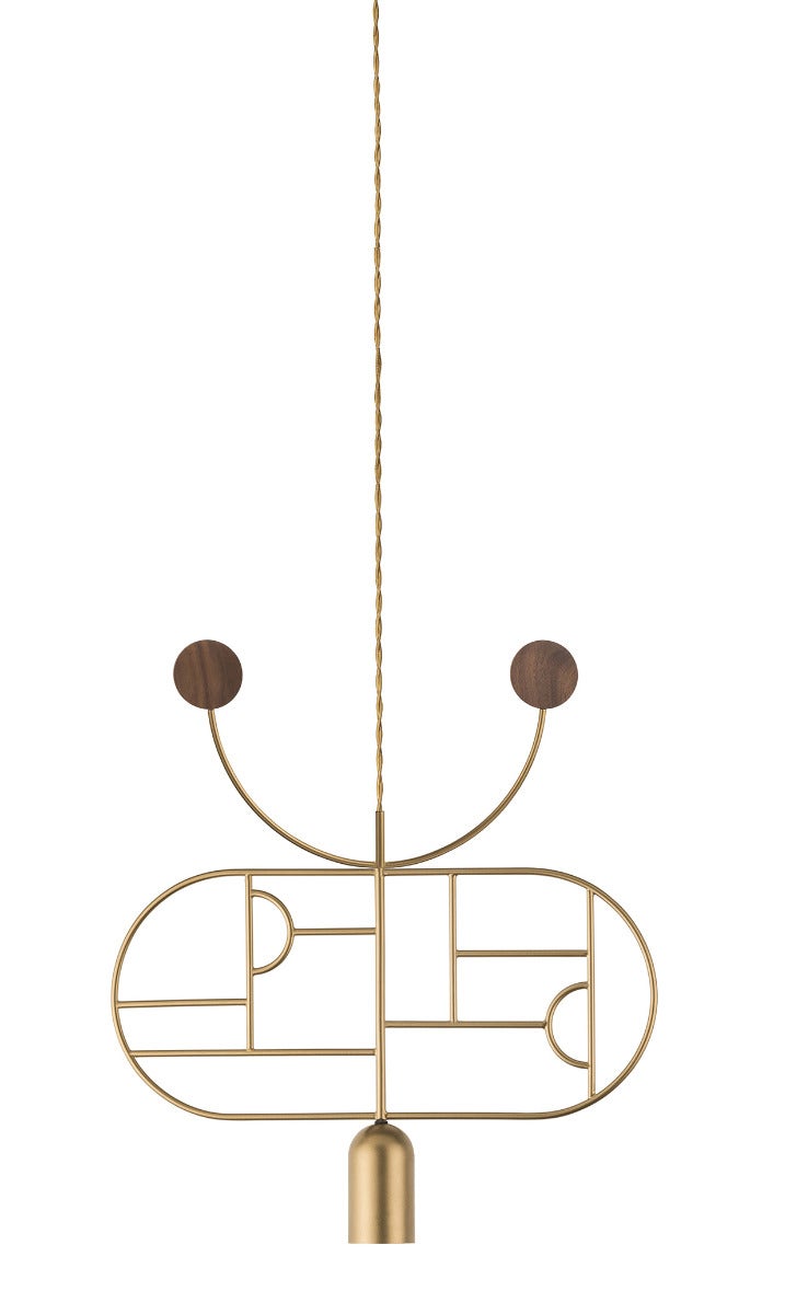 Nomon Wooden Dots WD08 Pendant Lamp