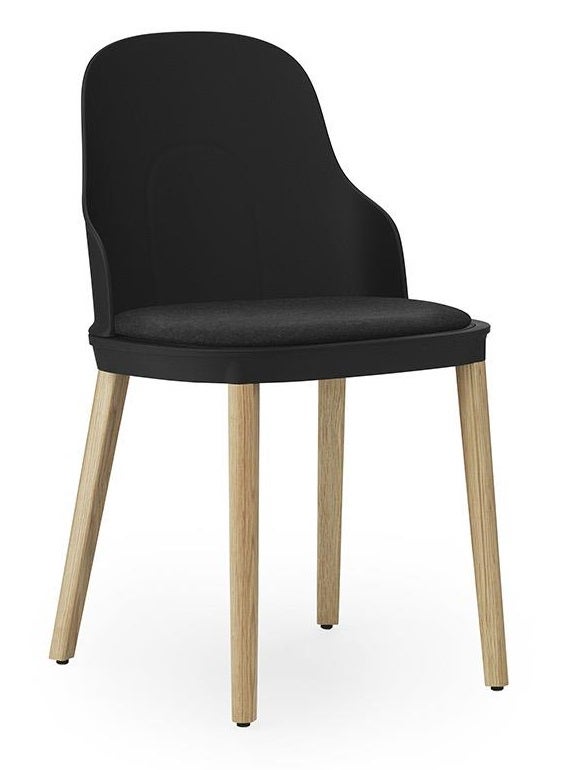 Normann Copenhagen Allez Chair with Oak Legs and Upholstered Seat