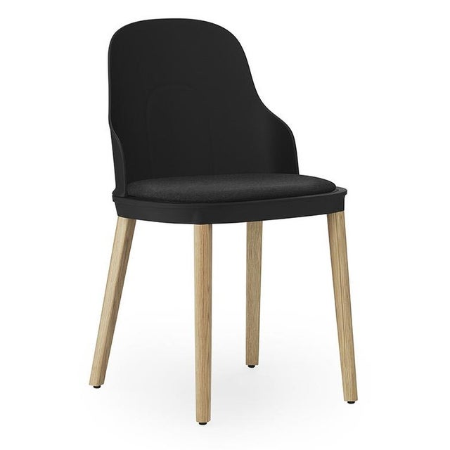 Normann Copenhagen Allez Chair with Oak Legs and Upholstered Seat