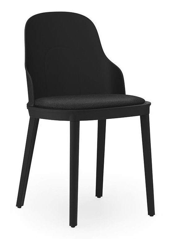 Normann Copenhagen Allez Chair with Polypropylene Legs and Upholstered Seat