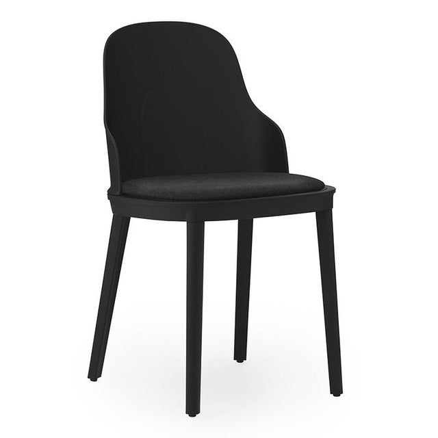Normann Copenhagen Allez Chair with Polypropylene Legs and Upholstered Seat