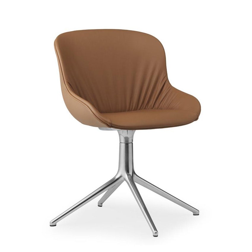 Normann Copenhagen Hyg Comfort 4-Legged Swivel Chair - Full Upholstery