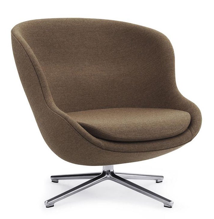 Normann Copenhagen Hyg Swivel Base Low Lounge Chair