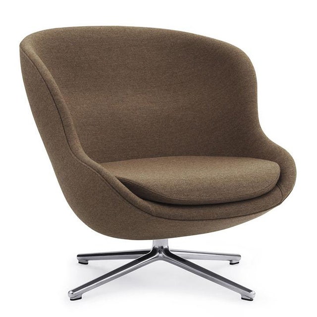 Normann Copenhagen Hyg Swivel Base Low Lounge Chair