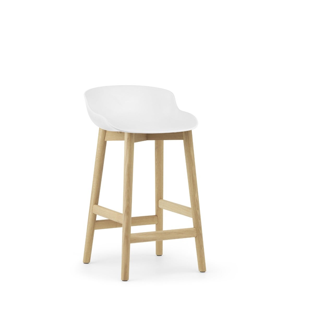 Normann Copenhagen Hyg Wood Base Barstool