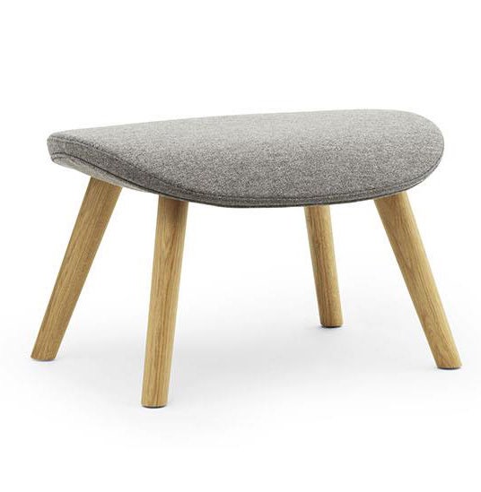Normann Copenhagen Hyg Wood Base Footstool