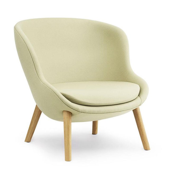 Normann Copenhagen Hyg Wood Base Low Lounge Chair