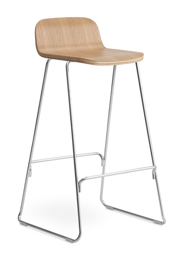 Normann Copenhagen Just Barstool with Back
