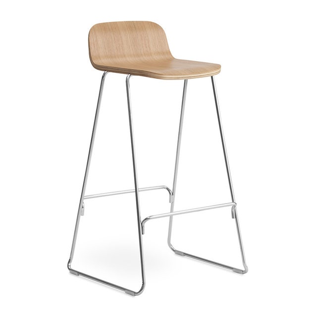 Normann Copenhagen Just Barstool with Back