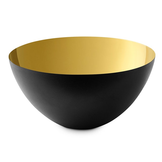 Normann Copenhagen Krenit Gold Bowl - Large