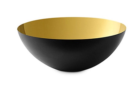 Normann Copenhagen Krenit Silver & Gold Bowl
