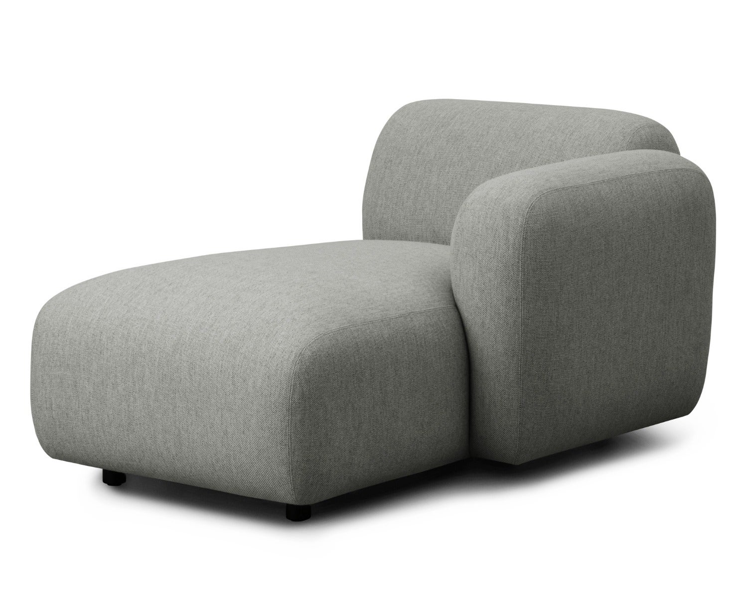 Normann Copenhagen Swell Modular Sofa 420 Chaise Longue Right Armrest
