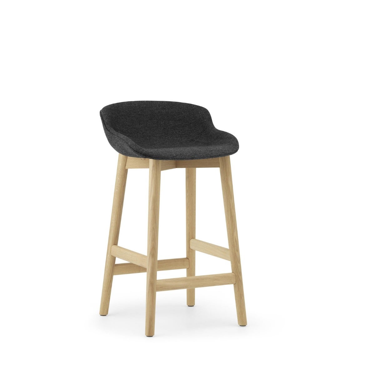Normann Copenhagen Wood Hyg Barstool Full Upholstery