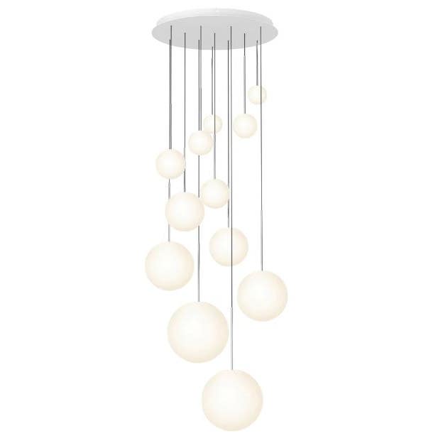 Pablo Bola 12 Sphere Pendant Chandelier