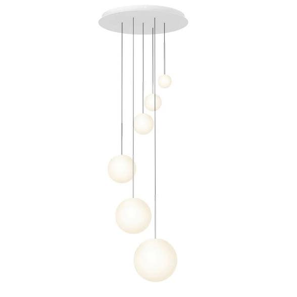 Pablo Bola 6 Sphere Pendant Chandelier