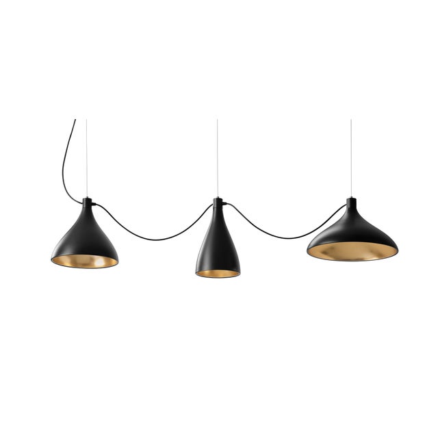 Pablo Swell String 3 Mixed Pendant Lamp