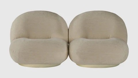 GUBI Pacha 2 Seater Sofa - Fully Upholstered