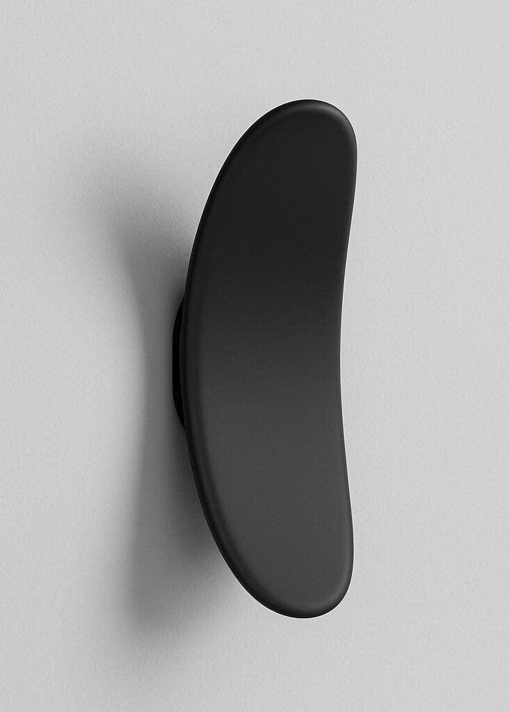 Penta Vela Wall - Matt Black - 3000K