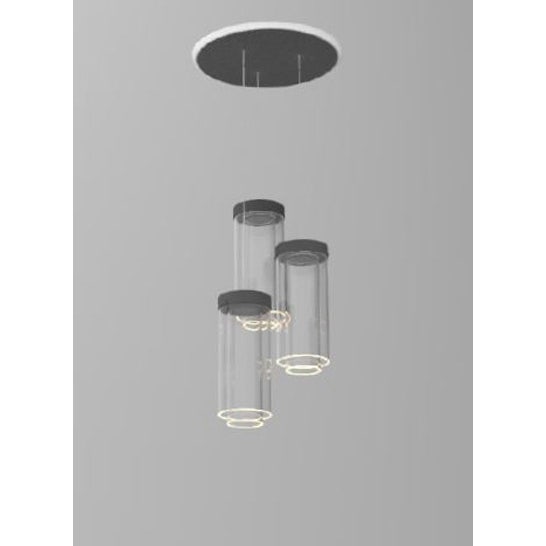 Resident Ghost Round Cluster Pendant Lamp