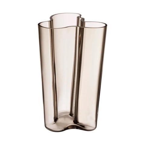 Iittala Alvar Aalto Finlandia Vase 10 inch Linen