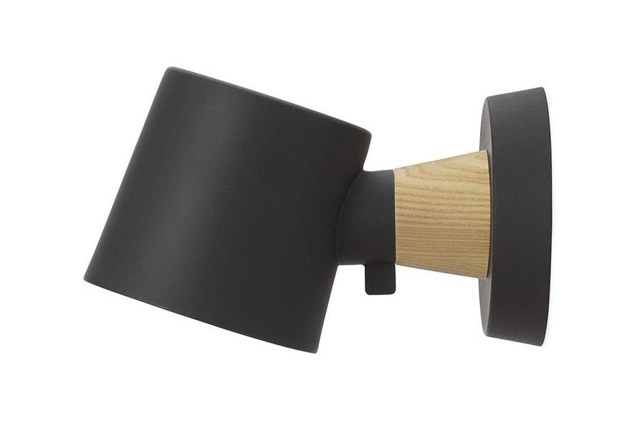 CLEARANCE Normann Copenhagen Rise Wall Lamp (Hardwired), Black