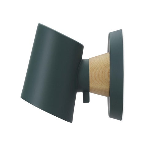 CLEARANCE Normann Copenhagen Rise Wall Lamp (Hardwired), Petrol Green