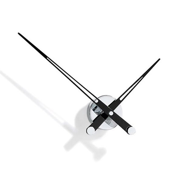 Nomon Rodon Wall Clock in Chrome