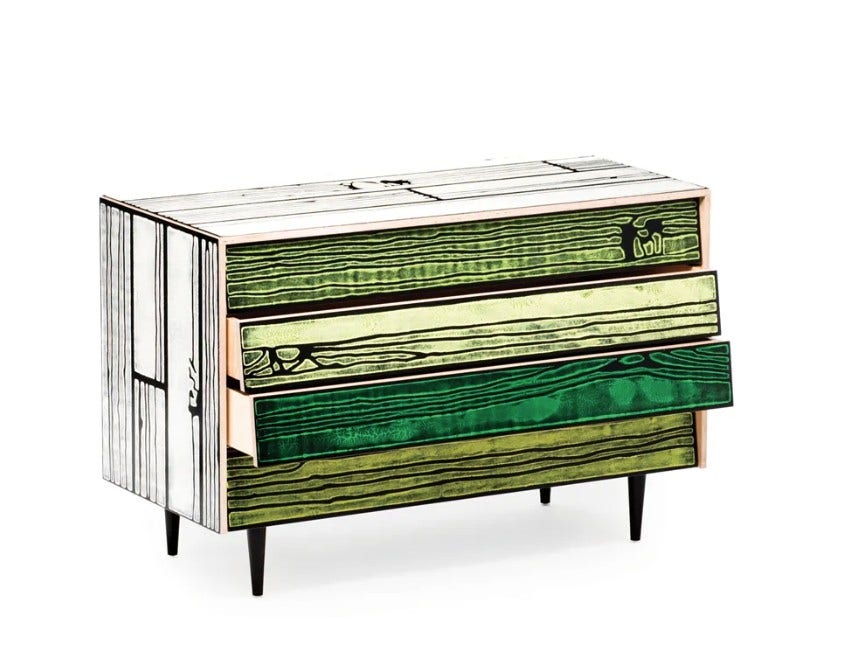 Established & Sons Wrongwoods Chest of Drawers