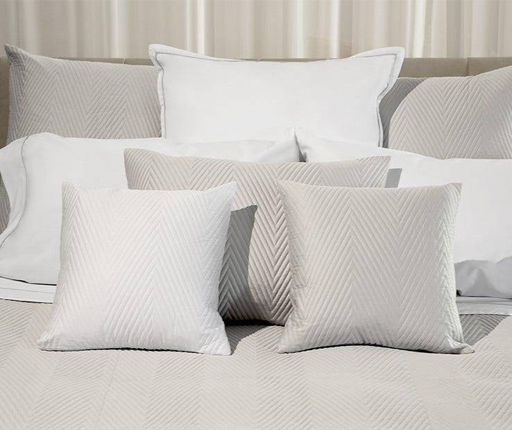 Signoria Letizia 300 TC Single Quilted Knife Edge Sham